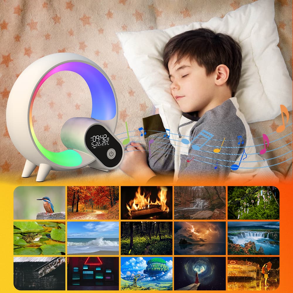 Smart Q Sunrise Wake-Up Alarm Clock