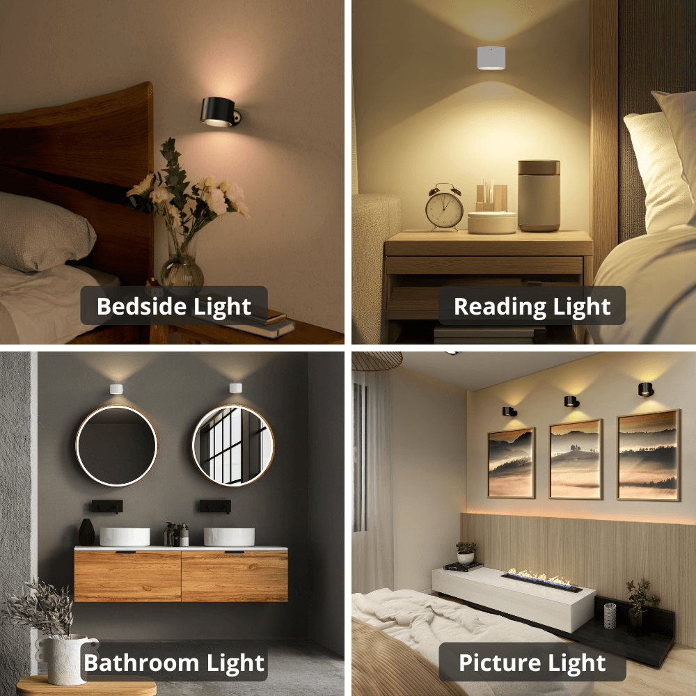 LED Rechargeable Wall Light/Sconce